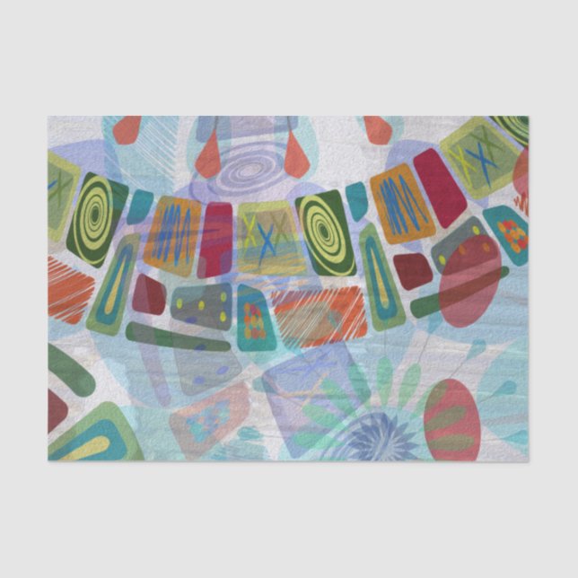 Papel De Seda Painéis Midway III (Frente )