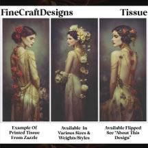 Painel de 3 Mulheres Elegantes Art Deco FA3L Decou