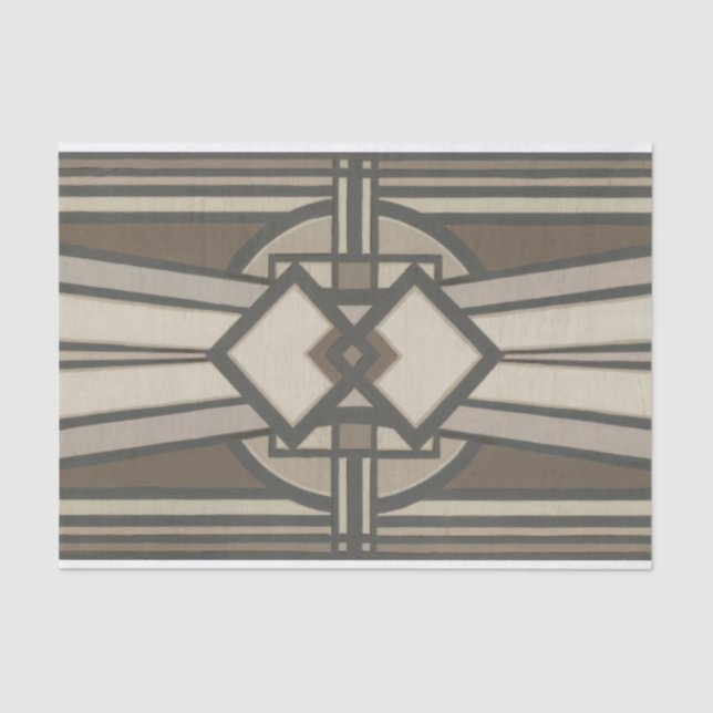 Papel De Seda Painel de deco neutro I (Frente )