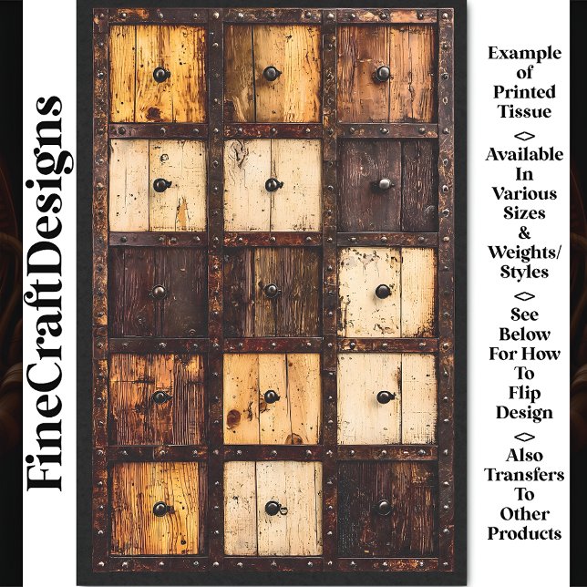 Papel De Seda Painel de madeira de várias gavetas quadradas enve (Criador carregado)