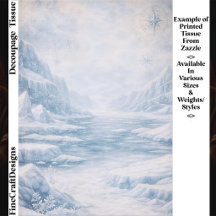 Paisagem Ártica Coberta de Neve FG4 Decoupage