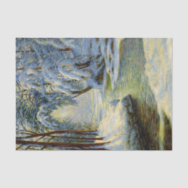 Papel De Seda Paisagem Inverno, Decoupage