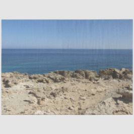 Papel De Seda Paisagem Mediterrânica das Ilhas Gregas