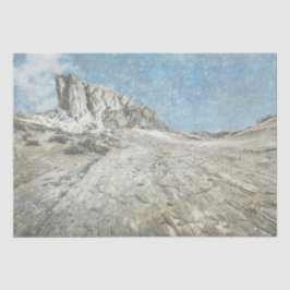 Papel De Seda Paisagem Ocidental