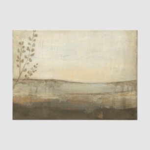 Papel De Seda Paisagem solar moderna - Pintura de óleo