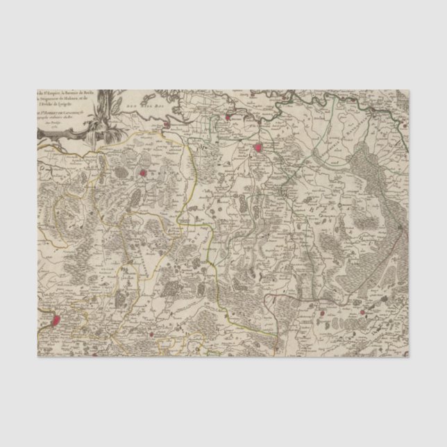 Papel De Seda Países Baixos e Bélgica 3 (Frente )