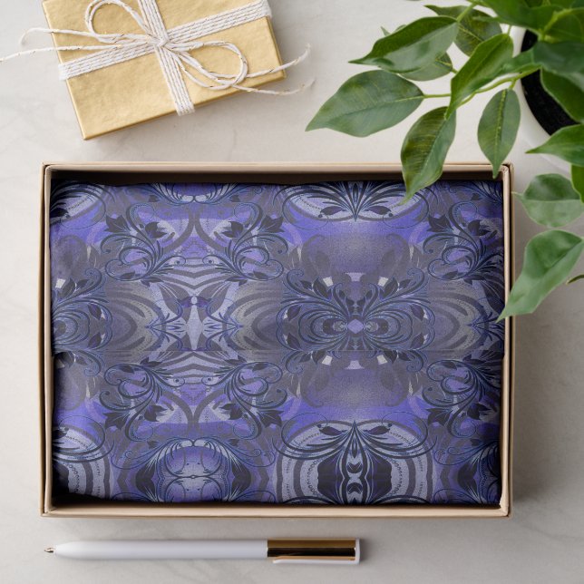 Papel De Seda Paixão Roxa (Presente)