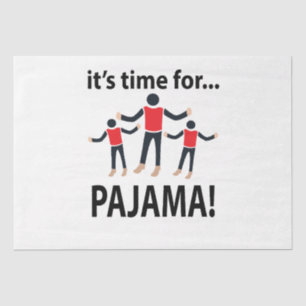 Papel De Seda Pajama, é hora de Pajama