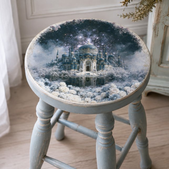 Papel De Seda Palácio Azul Estrelado Decoupage (Criador carregado)