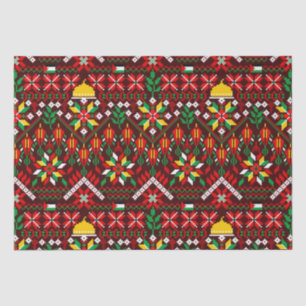 Papel De Seda Palestina Tatreez Embroderia Tradicional