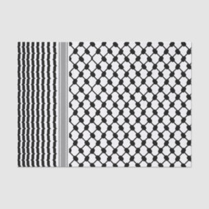 Papel De Seda Palestino Hatta Keffiyeh Kufiya Folk (2 Padrão)