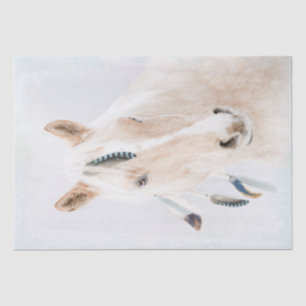 Papel De Seda Palomino Horse Fantasy