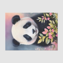 Papel De Seda Panda Botânica Art
