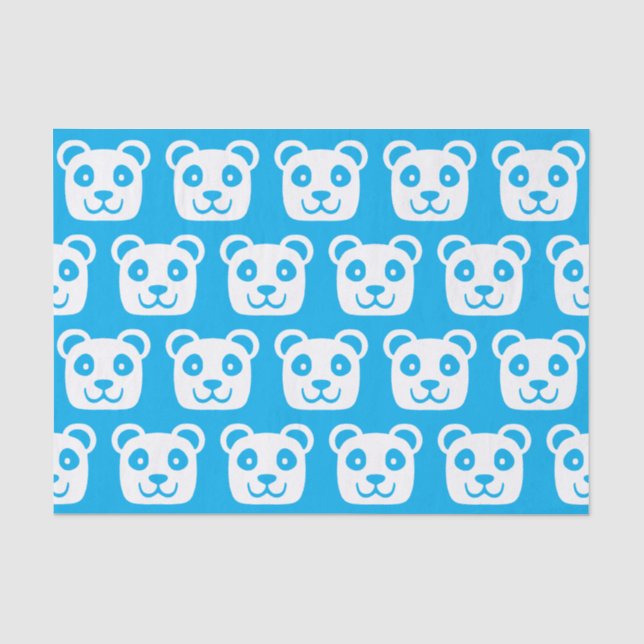 Papel De Seda Panda Cute Pattern (Frente )
