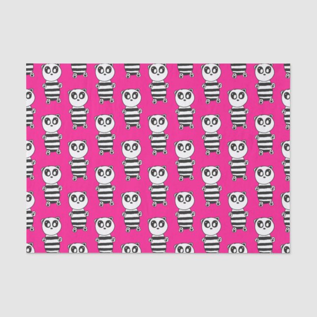 Papel De Seda Panda Kids  (Frente )