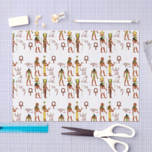 Papel De Seda Panteão Egípcio Antigo