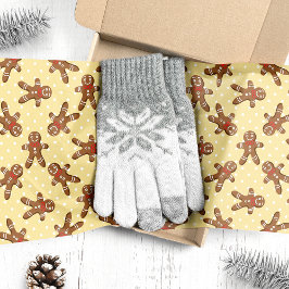 Papel De Seda Pão Amarelo Natal