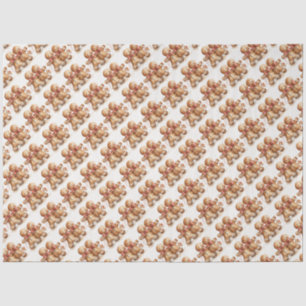 Papel De Seda Pão de Gingerpão de Natal