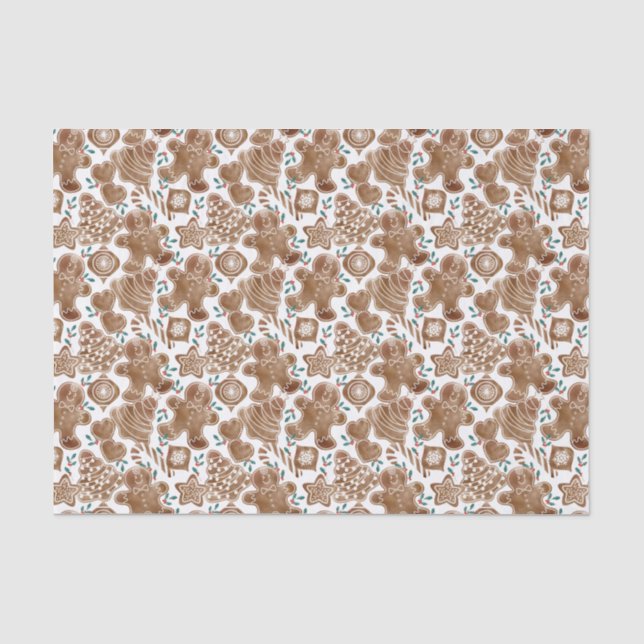 Papel De Seda Pão de Mel Berry (Frente )