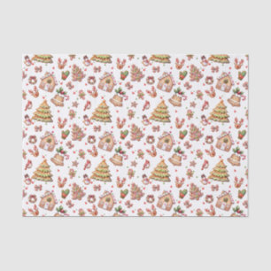 Papel De Seda Pão-De-Pão De Natal