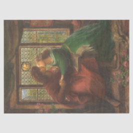 Papel De Seda Paolo e Francesca da Rimini (por Rossetti)