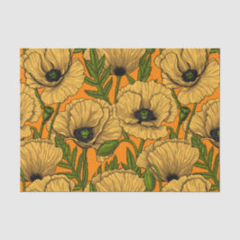 Papel De Seda Papagaios amarelos