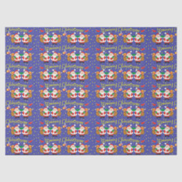 Papel De Seda Papai Noel