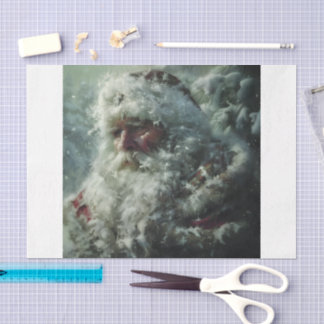 Papel De Seda Papai Noel