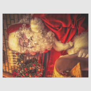 Papel De Seda Papai Noel 4