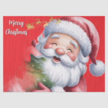 Papai Noel Bonito e Divertido & Tipografia
