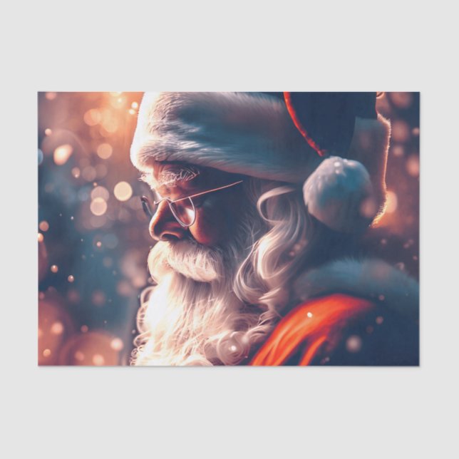 Papel De Seda Papai Noel Felry Natal (Frente )