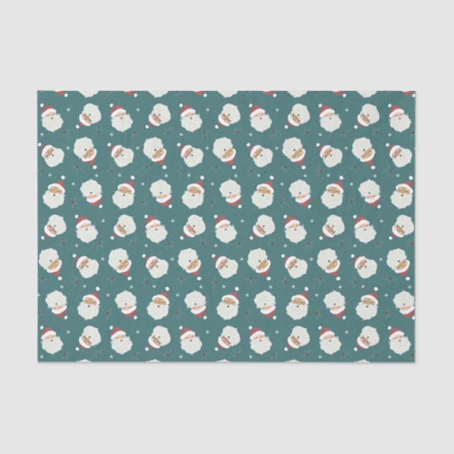 Papel De Seda Papai Noel Felry Natal (Frente )