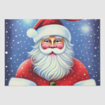 Papai Noel Vintage Retro Charmoso Decoupage