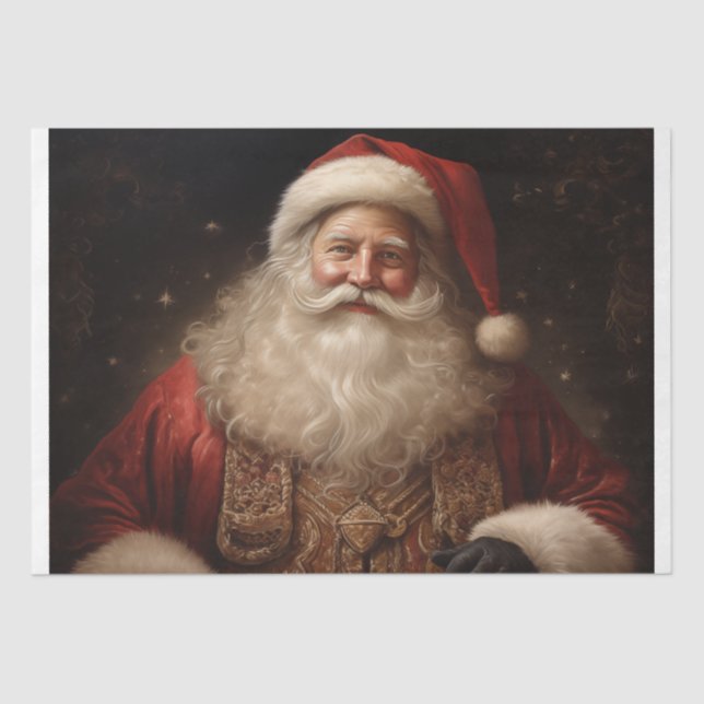 Papel De Seda Papais noeis (Frente )