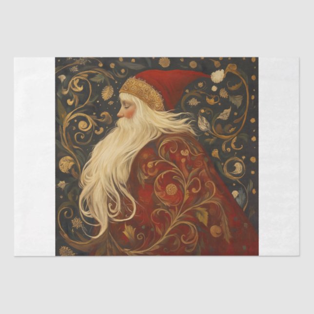 Papel De Seda Papais noeis (Frente )