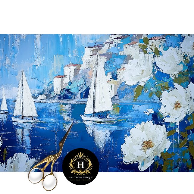 Papel De Seda Papais noeis Catalunha Island California Decoupage (Criador carregado)