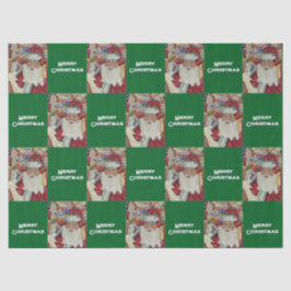 Papel De Seda Papais noeis Clássicos - Verificando Ele Duas Veze