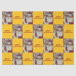 Papel De Seda Papais noeis Clássicos - Verificando o feriado dua