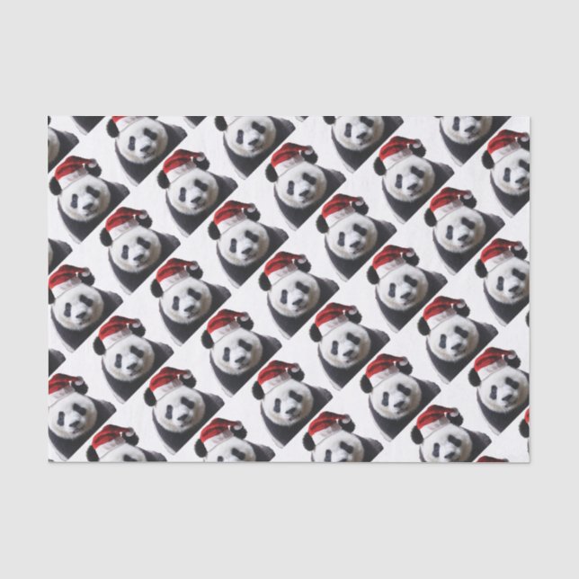 Papel De Seda Papais noeis-Panda-Clipe-2 (Frente )