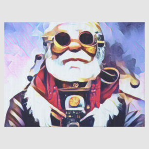 Papel De Seda Papais noeis Steampunk- Meiya Estilado