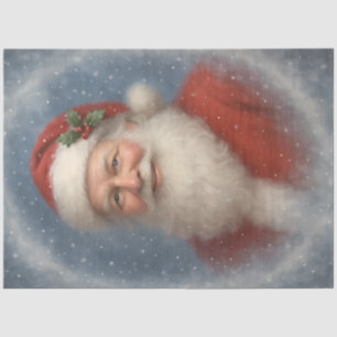 Papel De Seda Papais noeis Vintage Retrait Classic Christmas Dec