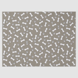 Papel De Seda Papas e Ossos Cachorros Novos - Aniversário