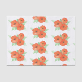 Papel De Seda Papas Laranja