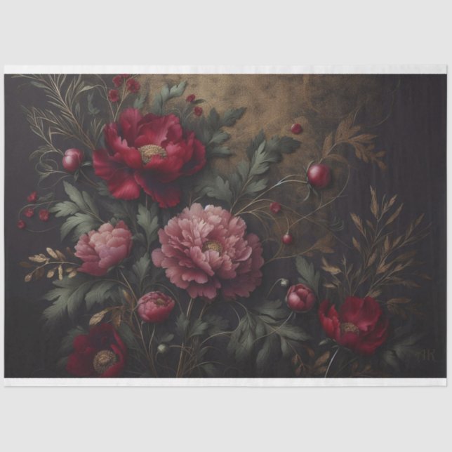 Papel De Seda Papéis de palhetas (Frente )