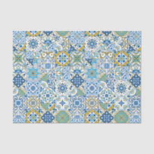 Papel De Seda Papeis de parede/Talavera inspira telhas