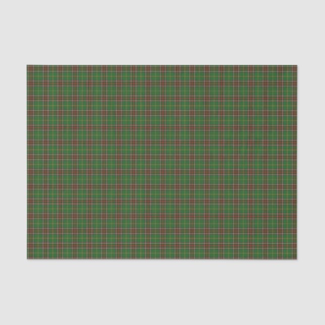 Papel De Seda Papel-chave xadrez de Tartan na Terra Nova (Frente )