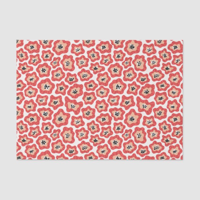 Papel De Seda Papel-lenço para flores (Frente )