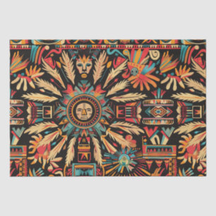 Papel De Seda Papel-Padrão "Aztec Dream" Turquesa Lush