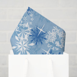 Papel De Seda Papel-padrão branco azul escamudo