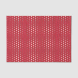 Papel De Seda Papel-Padrão Coração Vermelho Vinculado